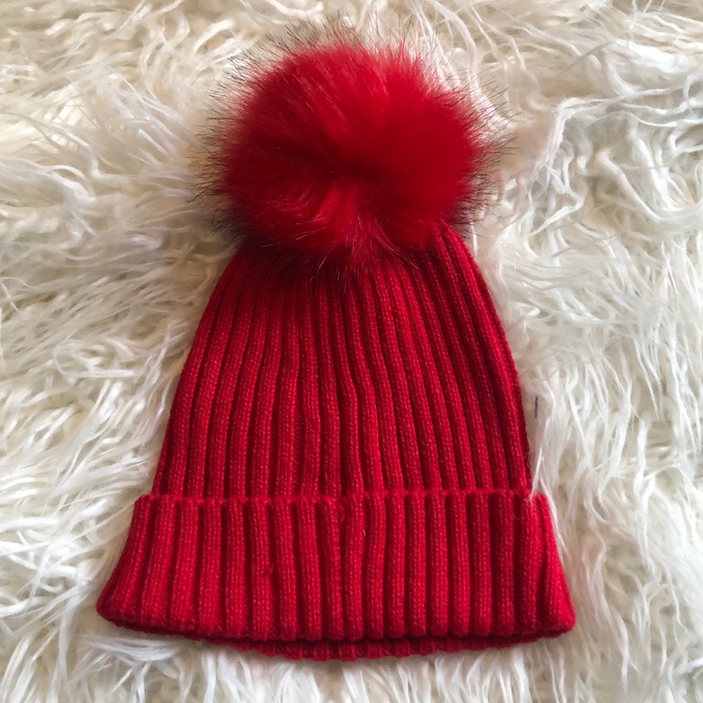 Red beanie